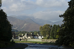 Skiddaw and  River Greta